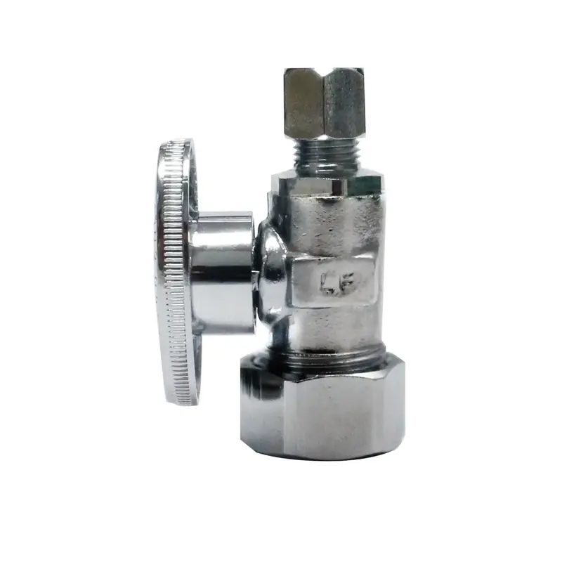 5/8 In. Compression X 1/4 In. Compression Brass Straight Valve