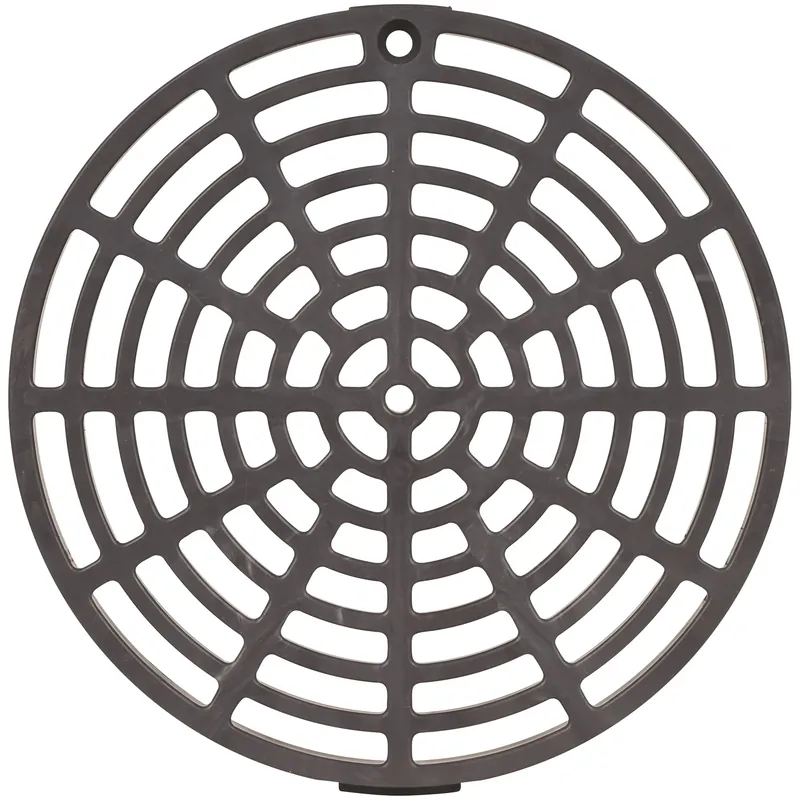 6-1/8 In. Natural Gray Round Pvc Floor Drain Strainer Model 801-pg2