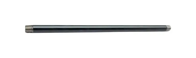 Black Pipe, Domestic Steel, Threaded, 3/8-In. X 10-Ft.