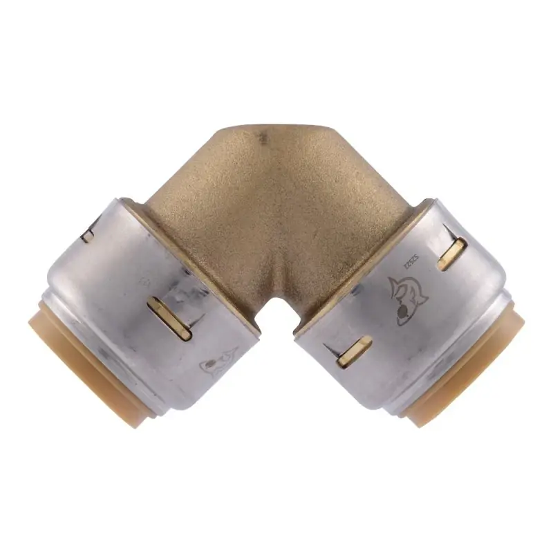 SharkBite Push To Connect 3/4 In. PTC X 3/4 In. D Brass 90 Degree Elbow
