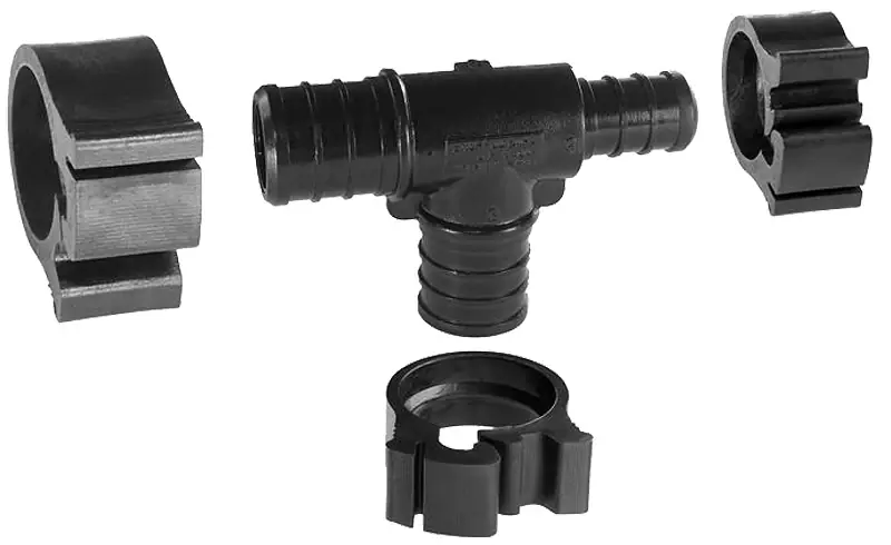 Pipe Reducing Tee, 3/4 X 1/2 X 3/4 In.