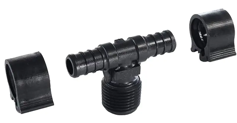 Pipe Tee, 1/2 X 1/2 X 1/2 In. MPT