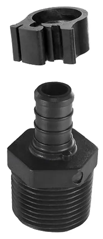 Pipe Male Adapter, 1/2 X 3/4 In. MPT