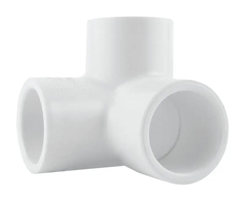 Charlotte Pipe Schedule 40 1/2 In. Slip X 1/2 In. D Slip PVC Side Outlet Elbow 1 Pk