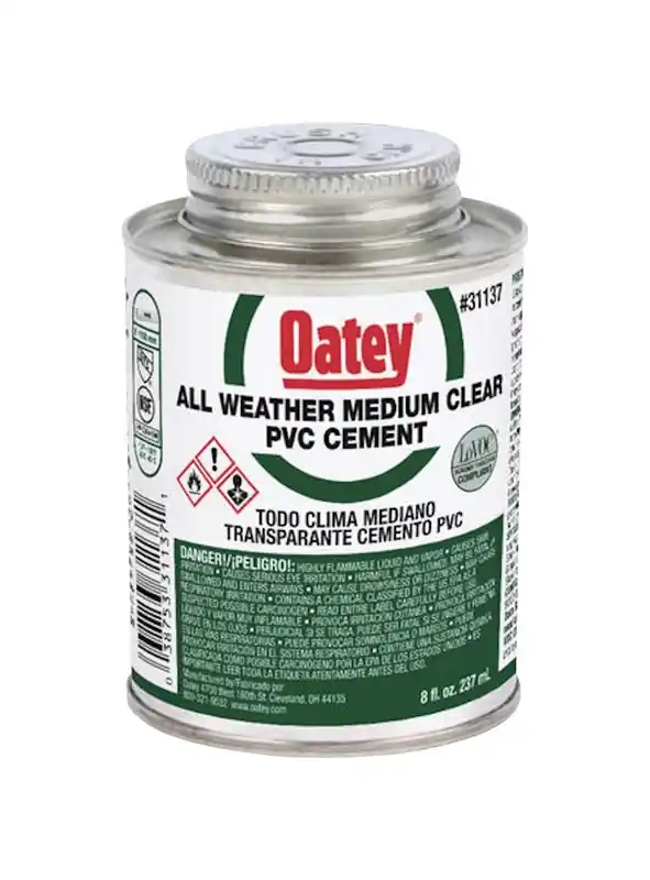 PVC All-Weather Pipe Cement, 8 Oz.