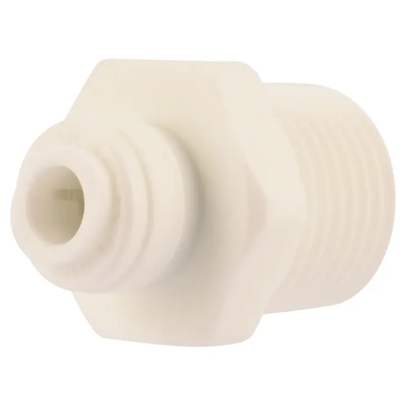 Push To Connect 1/4 In. Od X 1/2 In. D Mip Polypropylene Threaded Adapter