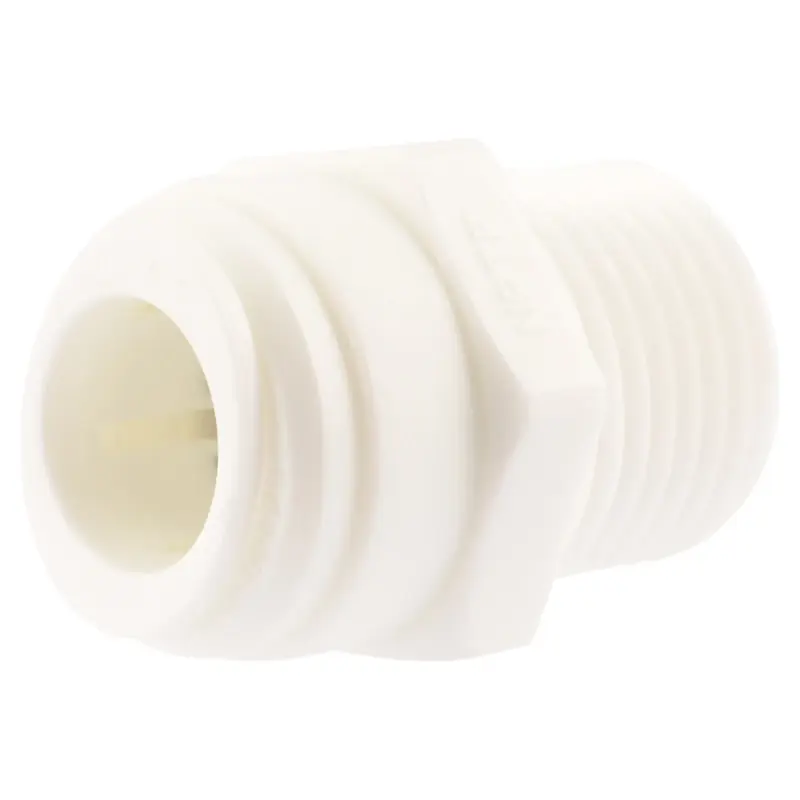 Push To Connect 1/2 In. Od X 1/2 In. D Mip Polypropylene Threaded Adapter