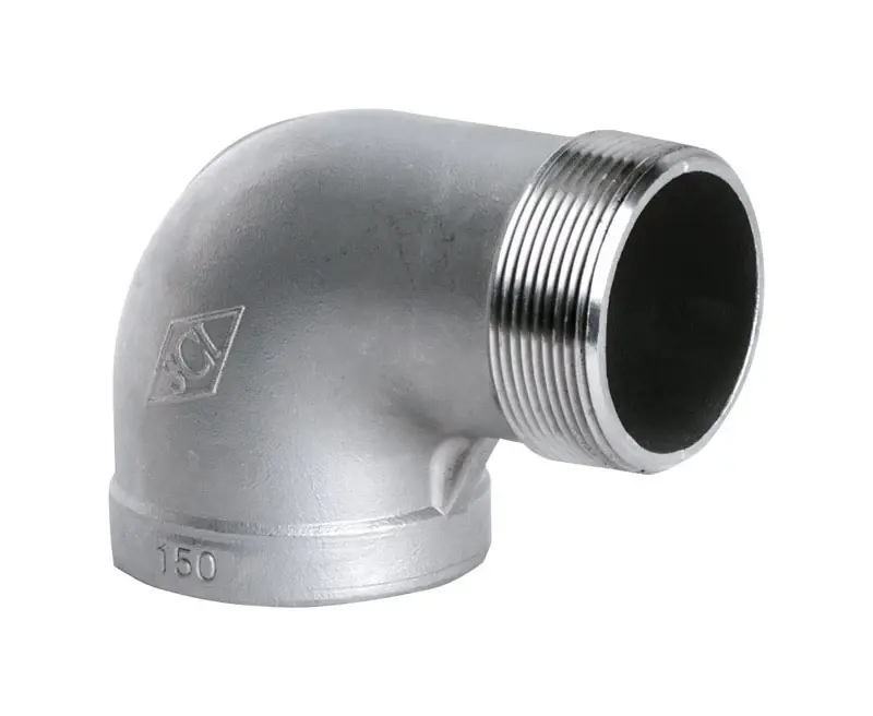 1-1/4 In. Fpt X 1-1/4 In. D Fpt Stainless Steel 90 Degree Street Elbow