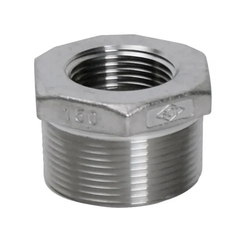 1 In. Mpt X 3/4 In. Fpt Stainless Steel Hex Bushing - Lead-free