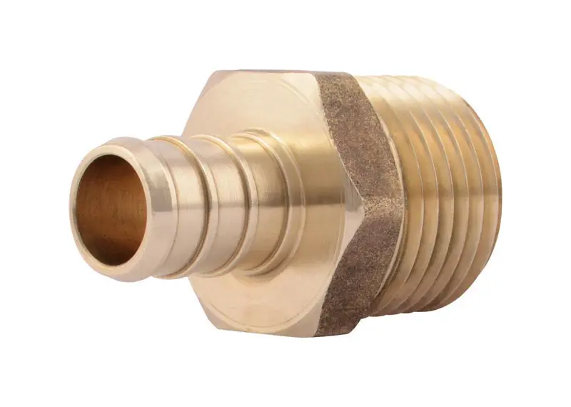 SharkBite 1/2 In. MNPT X 1/2 In. D MNPT Brass Connector