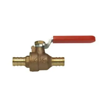 Lfp-560 1/2-inch Brass Full Port Pex Ball Valve