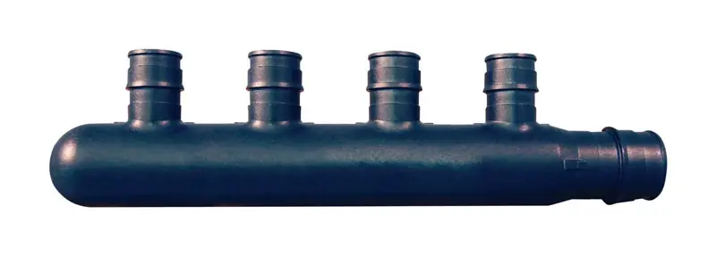 Pex Poly Alloy Manifold Type A 3/4 In. X 4, 1/2 In. Outlets