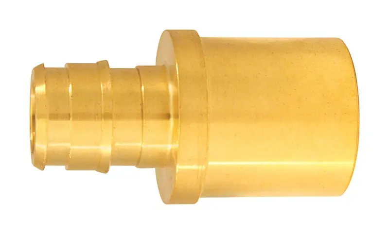 1/2 In. X 3/4 In. Brass Insert Fitting Mswt Pex-a Adapter