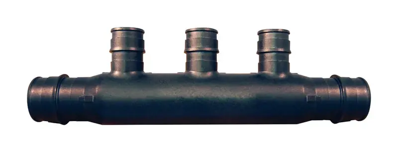 Pex Poly-alloy Flow Through Manifold 3/4 In. X 3, 1/2 In. Outlets