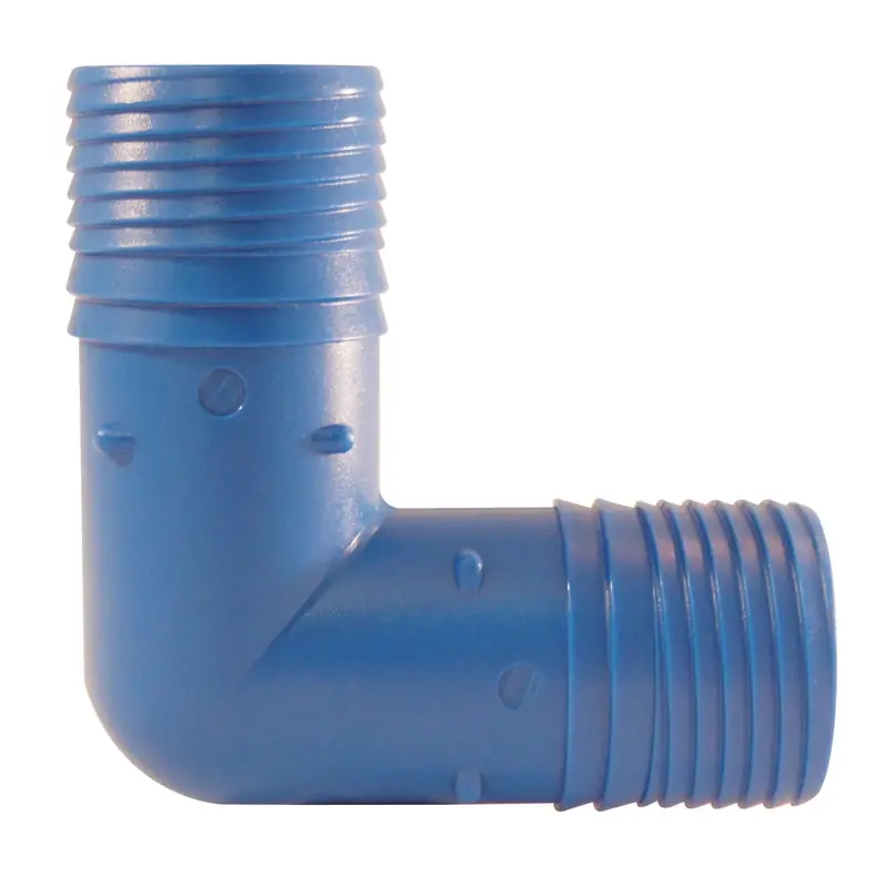 Apollo Blue Twister 1-1/4 In. Insert In To X 1-1/4 In. D Insert Acetal Elbow 1 Pk