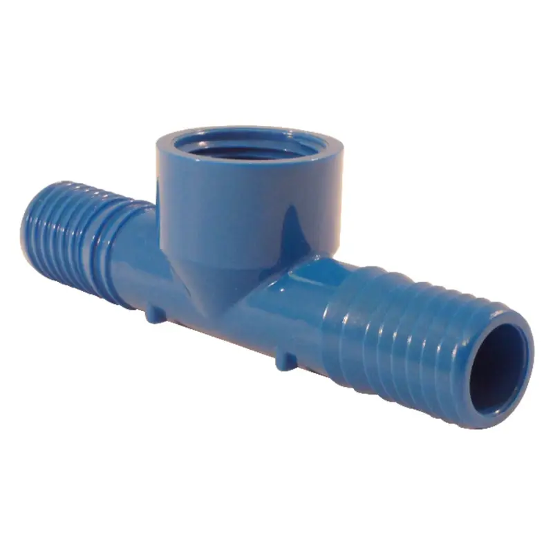 Apollo Blue Twister 3/4 In. Insert In To X 3/4 In. D Insert Acetal Tee 1 Pk