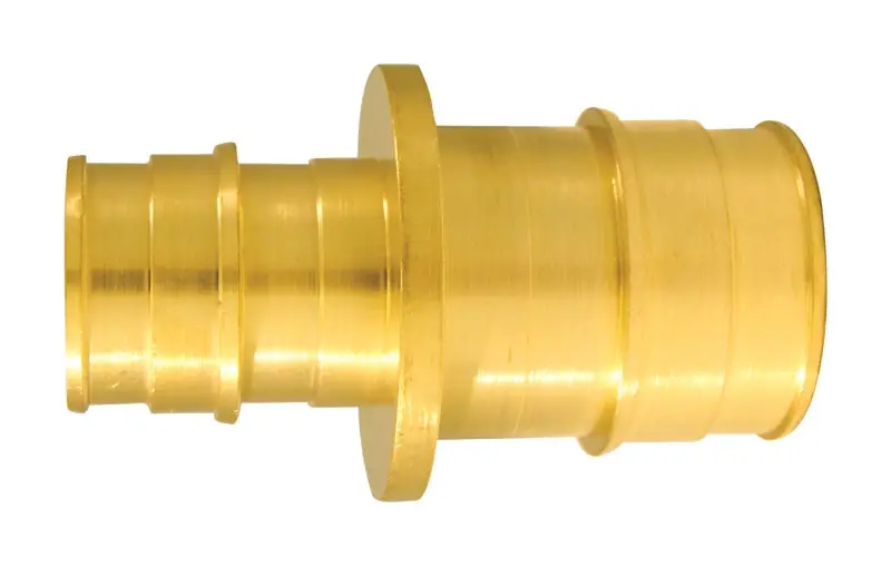 Reducing Coupling 1 In. X 3/4 In. Brass Pex Coupling