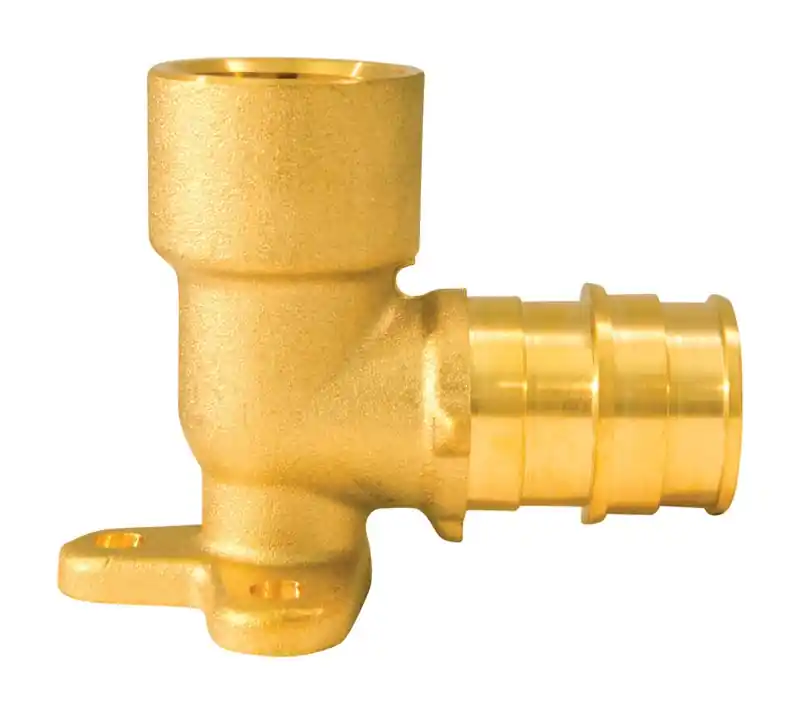 3/4 In. Barb X 1/2 In. Fnpt 90 Deg. Brass Reducing Drop Ear Pex-a Elbow