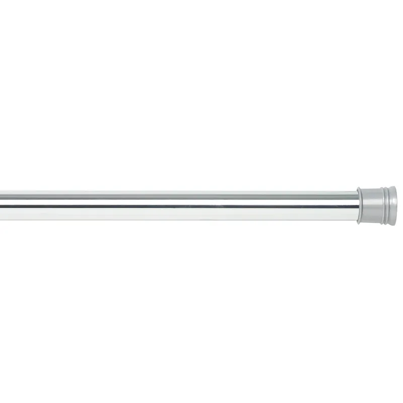 Tension Rod, Adjustable, Chrome, 40 To 60-In.
