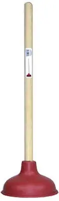 Force Cup Toilet Plunger, 5 X 18-In.