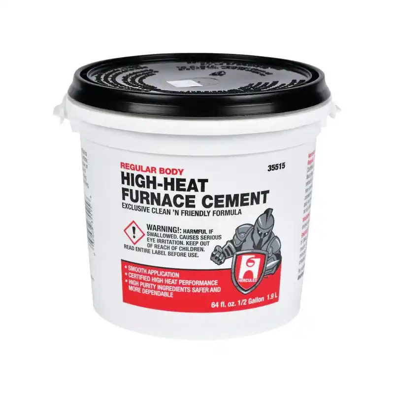 Hercules Furnace & Stove Pipe Cement, 1/2 Gallon