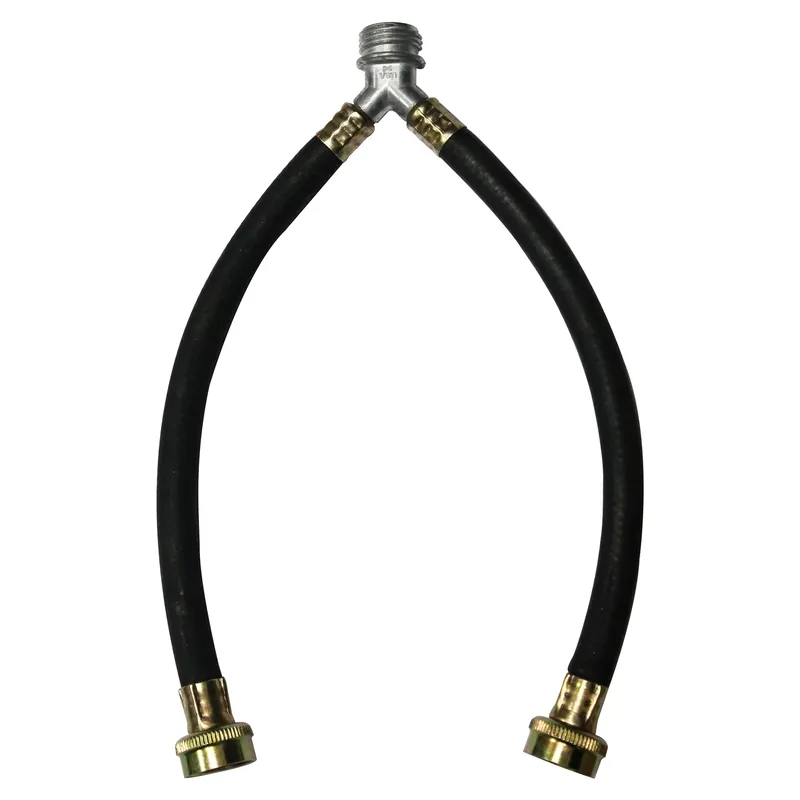 3/4 In. Hose Thread X 3/4 In. D Hose Thread 14 In. Rubber Water Mixer Hose