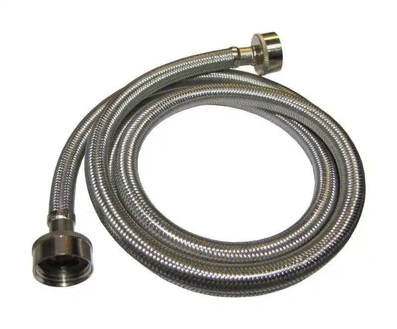 3/4 In. Fht X 3/4 In. D Fht 5 Ft. Stainless Steel Washing Machine Hose