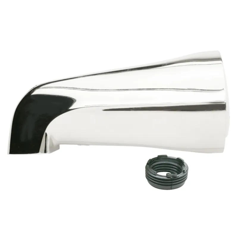 1-handle Chrome Plated Tub Spout For 3/4 Inch Ips Pipe