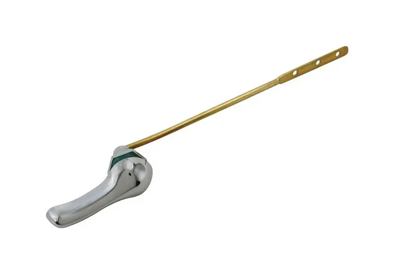Chrome Flush Lever With Metal Arm For Universal Toilets