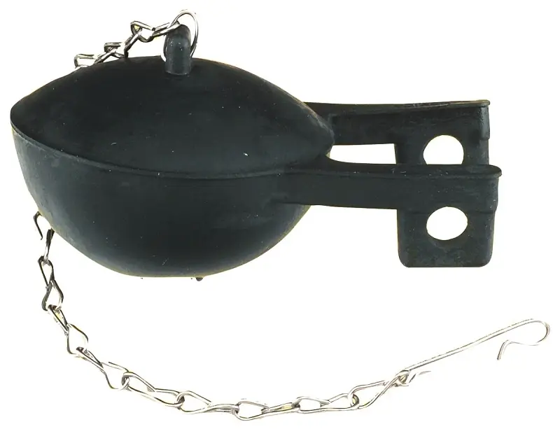 Pp835-67 Black Rubber Flapper Chain For Kohler Toilets