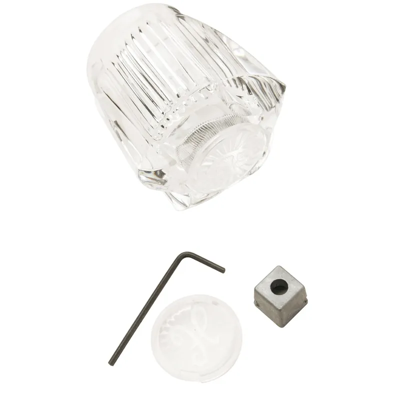 Chrome Acrylic Bathroom And Kitchen Faucet Handles - Model Pp805-105