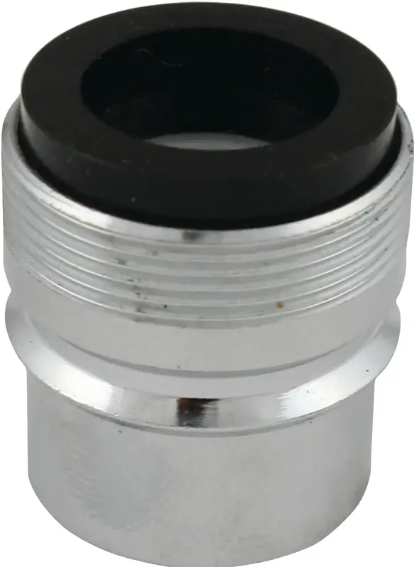 Plumb Pak Dual Thread 15/16 In.-27M X 55/64 In.-27F Chrome Plated Dishwasher Adapter