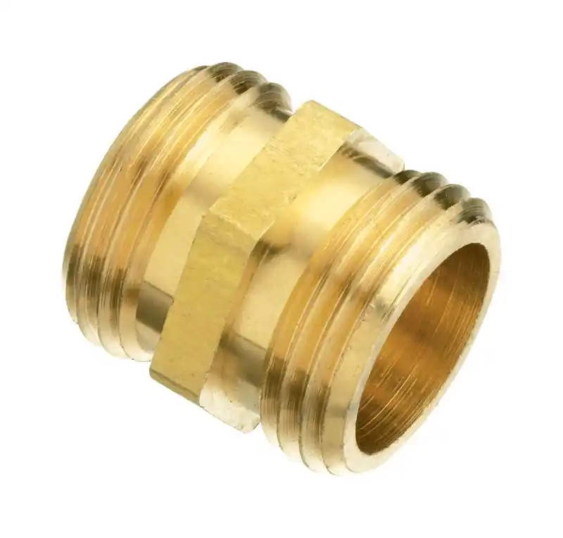 Plumb Pak Brass 3/4 In. D X 3/4 In. D Hose Adapter 1 Pk