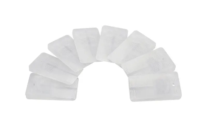 Keeney Toilet Shims White Plastic For Universal