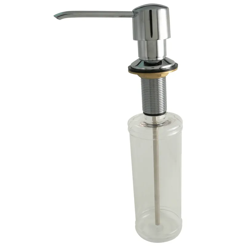 K612pc Polished Chrome Metal Lotion And Soap Dispenser - 16 Ounce Capacity