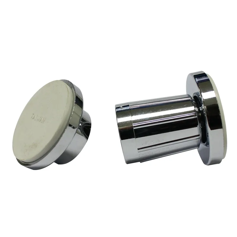 Pp825-20 Silver Steel Adjustable Shower Rod Flange