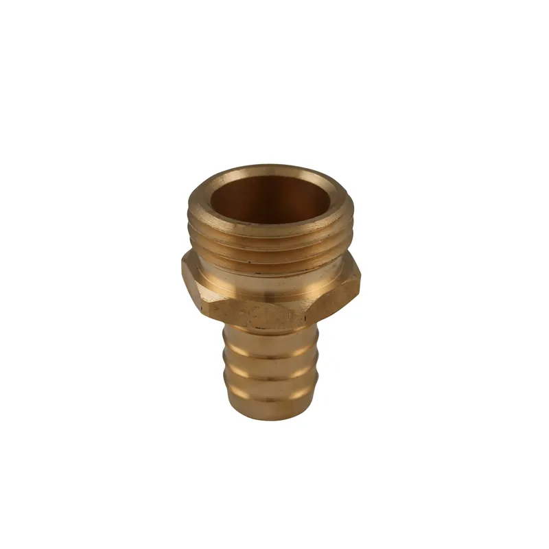 Plumb Pak Brass 5/8 In. D X 3/4 In. D Hose Coupling 1 Pk