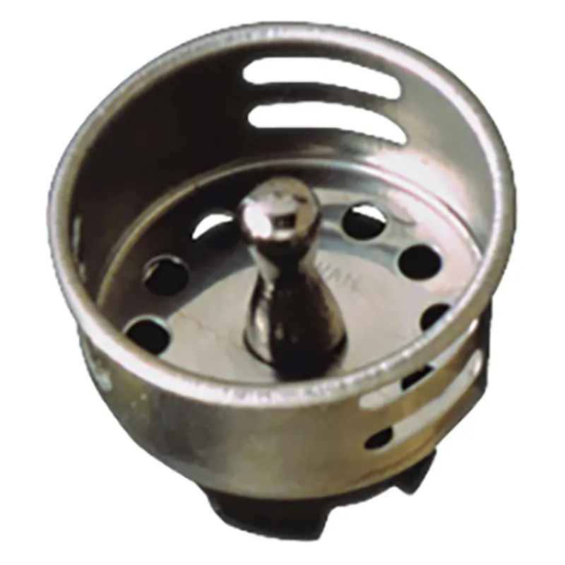 Jr. Duo 2-9/16 In. D Brushed Stainless Steel Strainer Basket