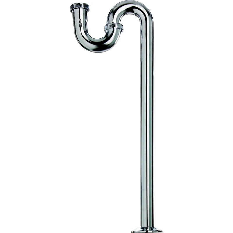1-1/4 In. Diameter Chrome Plated Brass S-trap Model Pp200cp