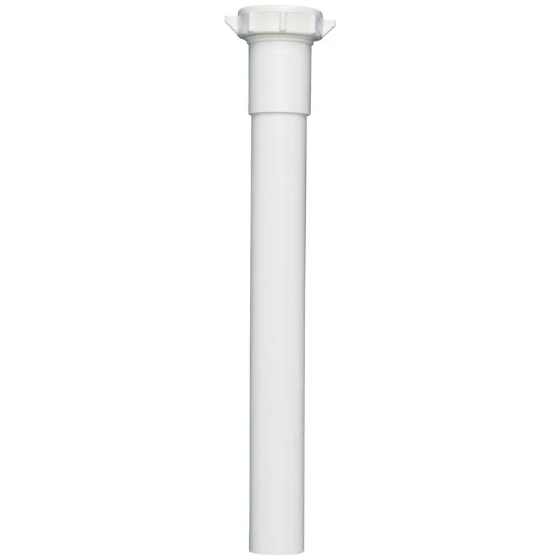 1-1/4 In. Diameter X 8 In. Length Plastic Extension Tube