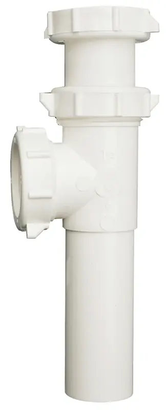 1-1/2 In. Pvc End Outlet Tee And Tailpiece, Model Pp20668