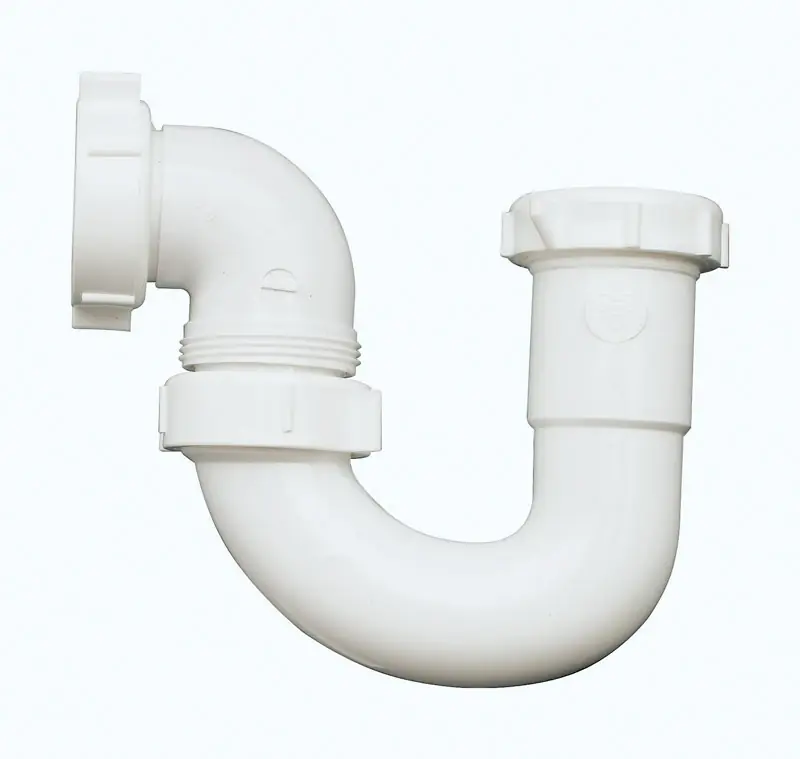 1-1/2 In. Diameter Plastic Sink Trap With Reducer Washer