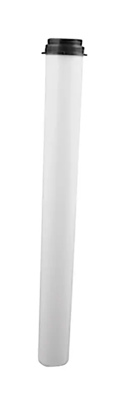 Overflow Tube 10 Inch White Plastic Toilet Repair Part Pp835-61