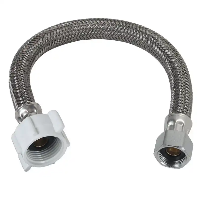 Plumb Shop 1/2 In. Ballcock X 7/8 In. D Ballcock 12 In. Pvc Toilet Supply Line