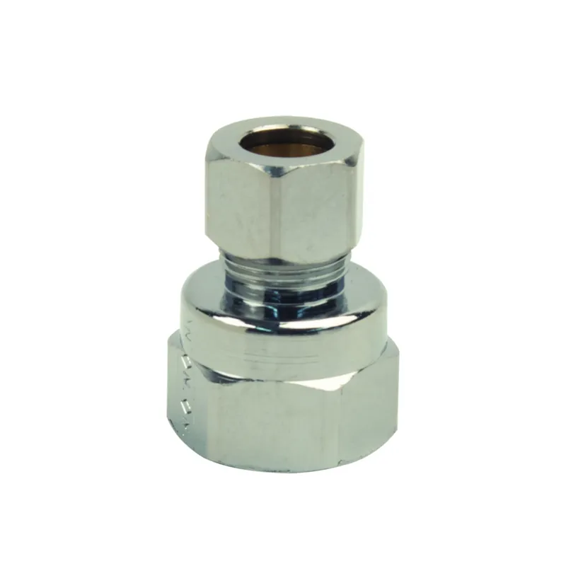 1/2 In. Fip X 3/8 In. D Compression Brass Adapter - Model 12x Cd