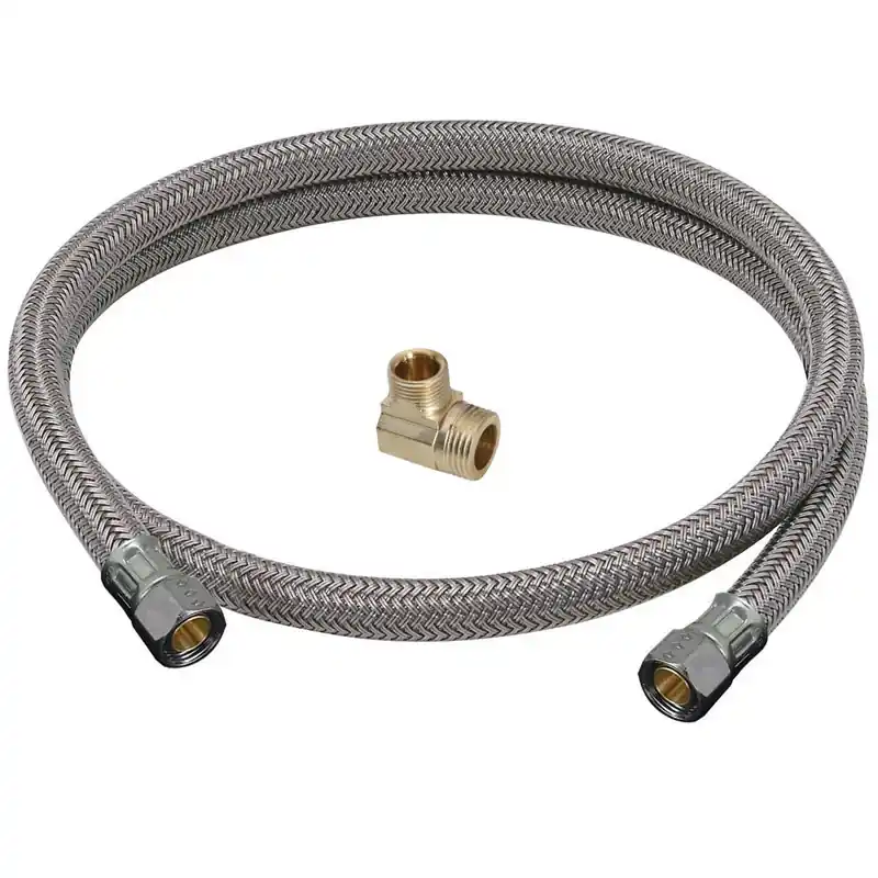 Speedi Plumb Plus 3/8 In. Compression X 3/8 In. D Dishwasher Supply Line 48 In.