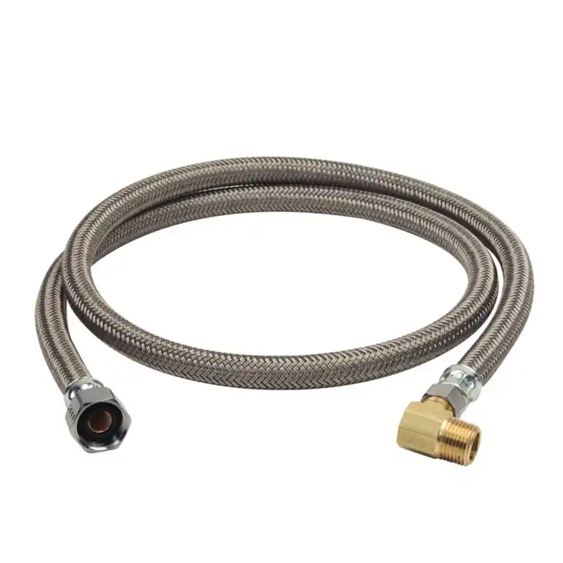 1/2 In. Fip X 3/8 In. Compression 48 In. Steel Dishwasher Supply Line