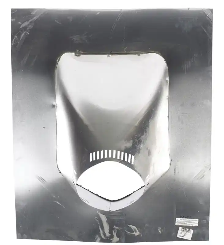 Sure-Temp Adjustable Roof Flashing, 6-In., 6/12 To 12/12 Pitch