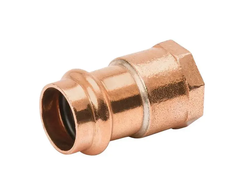 NIBCO Press System 1/2 In. Press X 1/2 In. D FIP Copper Adapter 1 Pk