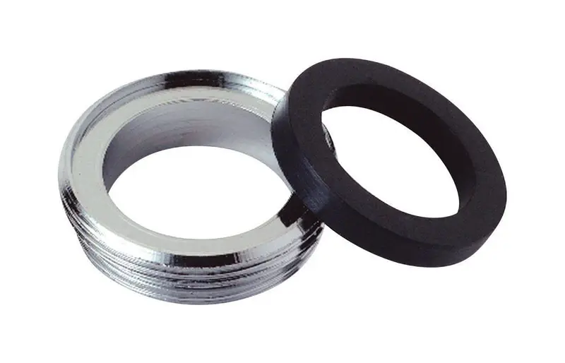 Aerator Adapter, Lead-Free, Chrome-Plated Brass